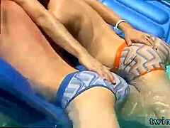 Gay chinese castration plowing bone first-ever time Ayden, Kayden & Shane -