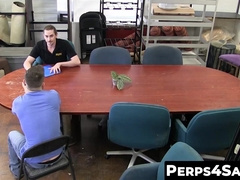 Perps4Sale.com - Jack Hunter strokes his dick while banged by Tyler Castle