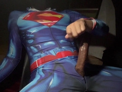 Superman porking with plaything.
