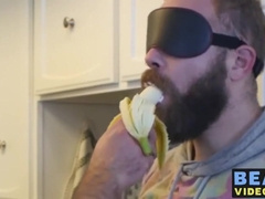 Grizzly Fat Bear Cock Polished Hard By His Hairy A Nasty Cub