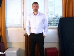 He came to sign a contract, he gets inhaled off vignette.