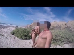 Bronha com primo hetero na praia parte 2