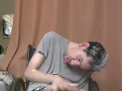 eating AND SOCKING MY OWN pecker