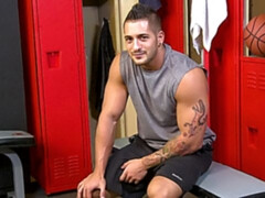 BTS porn movie featuring muscular hottie Eddie Cambio