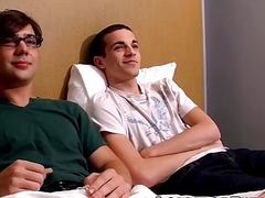 Young men blow each other in a sixtynine before fucking