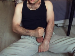 Alone At Home In Cock-squeezing Trousers – Relieved & Real