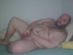 Lazy afternoon on November 25th - round three, Another time relaxing on my couch, revealing my physique