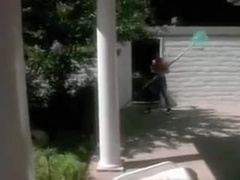 Tempting the pool boy