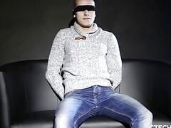 Blindfolded Making Love Horny 3Some - Bisexual