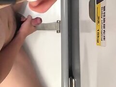 Cum on train changing table