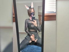 Ass Plugged Femboy Makes a Vid for His Buddies Bday