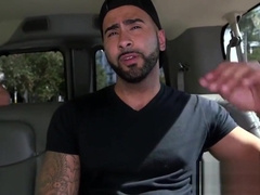 Straight guy is in for a big surprise in the bang bus