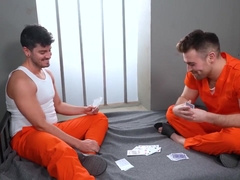 Ace uses his mitts to spread out out Declans culo