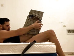 Stuck in laundry bag