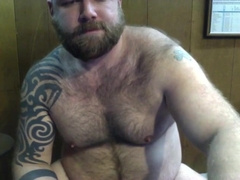 Hot Hairy Bear Gets Off On The Stink of his Hairy Musty Armp 6