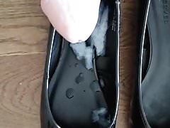 Cum inside shine flat shoe