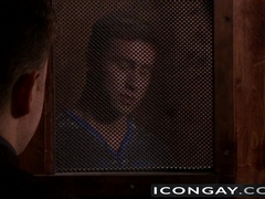 Connor Maguire stuffing Wolf Hudson with his big dick in bed