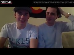 College two twinks show and blowjobs on webcam