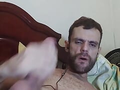 Very crazy jacking off and cumming