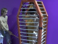 Caged BDSM kinks with Kayden Winters and Thomas White