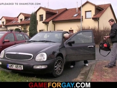 He wanna fag jizm inwards heterosexual hoe fellow