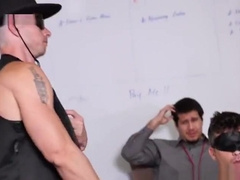 Office hunk cocksucked before assfucked