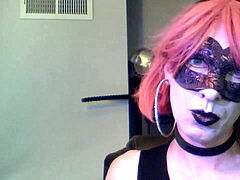 sizzling Dancing goth CD Cam show (part 1 of 2)