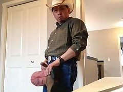 Mexican cowboy loves his boots