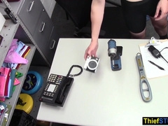 Dirty old LP officer lure into fuck a naive teen thief