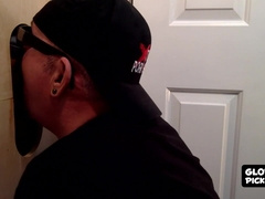 He goes crazy when he sees that glory hole fire hose