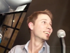 Buttfucked euro stripper loves sucking cock