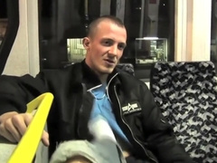 Polish Scallies Blowjob On A Berlin Tram