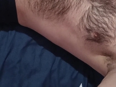 Elio strokes off his enormous pecker