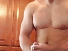 HOT MUSCLE STUD MOANS OUT A NICE LOAD
