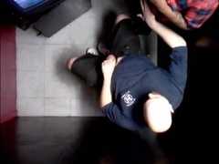 Bombeiro gringo flagrado mamando negao