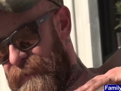 Teenage stepson asks stepdaddy to fuck him