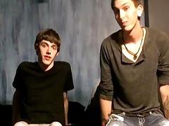 Gay raw furry twinks Zach Carter seems less nervous on camera after