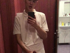 Desire Fellow Stunningly Getting Off On Herself At The Mirror