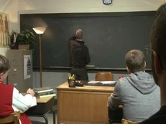 Masculine Professor Trains Masculine College Girl About shlong absorbing