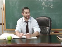 David Roy has the hots for teacher Dean Monroe - MEN