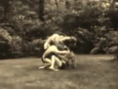Vintage Strip Wrestle