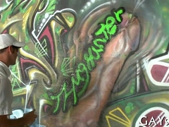 Watch Good-Sized Beefsticks Get a Homchedelic Twist in Homo Gargles 2