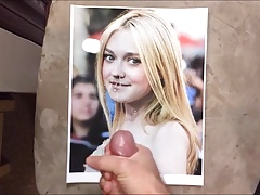 Dakota Fanning Cum Tribute 016