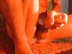 Fat rock-hard beef whistle of a guy.