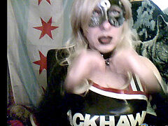latex Cheerleader CD Dancing & Posing by VikkiCD16