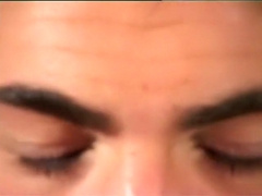 Lucky Stud Drenched With Many Guys' Cum