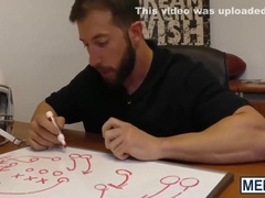 teenager 18+ Wants To Join The Team And He Must Be Hammered By A Coac