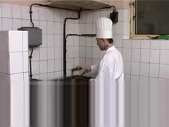 In A Restaurant Kitchen