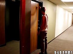 Bound Nico Michaelson gets used roughly