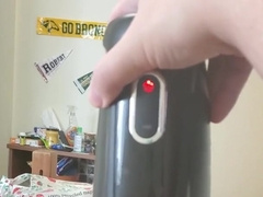 Homosexual Chub using Coochie Fuckfest Fucktoy and Squealing